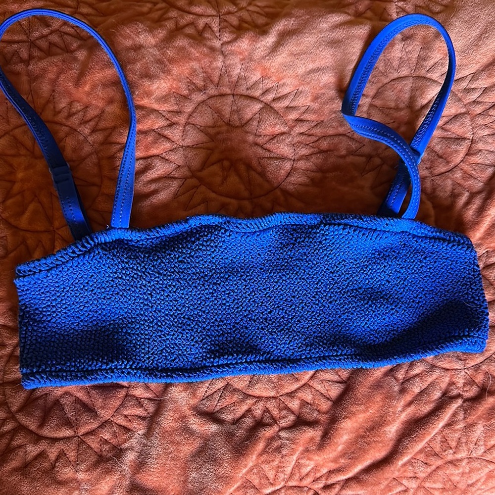 Youswim Royal Blue Knit Top